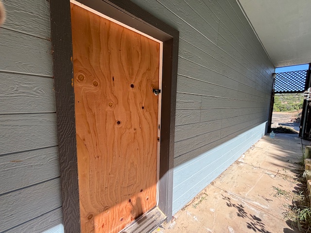 Property securing and board-up service